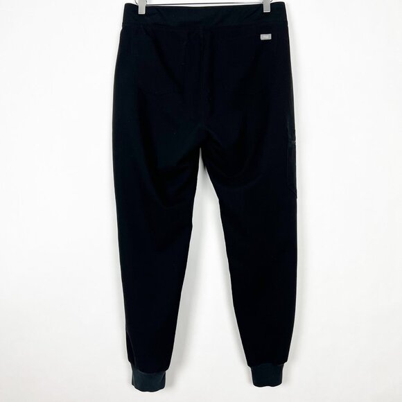 Figs Scrub Pants Women's Medium Black Zamora Jogger Medical Nursing Healthcare - Picture 15 of 16